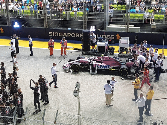 BWT Racing Point F1 Team in Scuderia Ferrari 2019